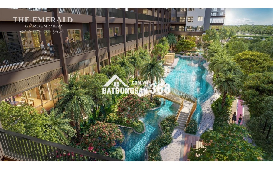EMERALD GARDEN VIEW chỉ 7 triệu/m2 Chuẩn sống xanh song hành giữa lòng TP. Thuận An